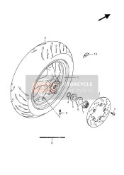 Roue arrière (AN400 E19)